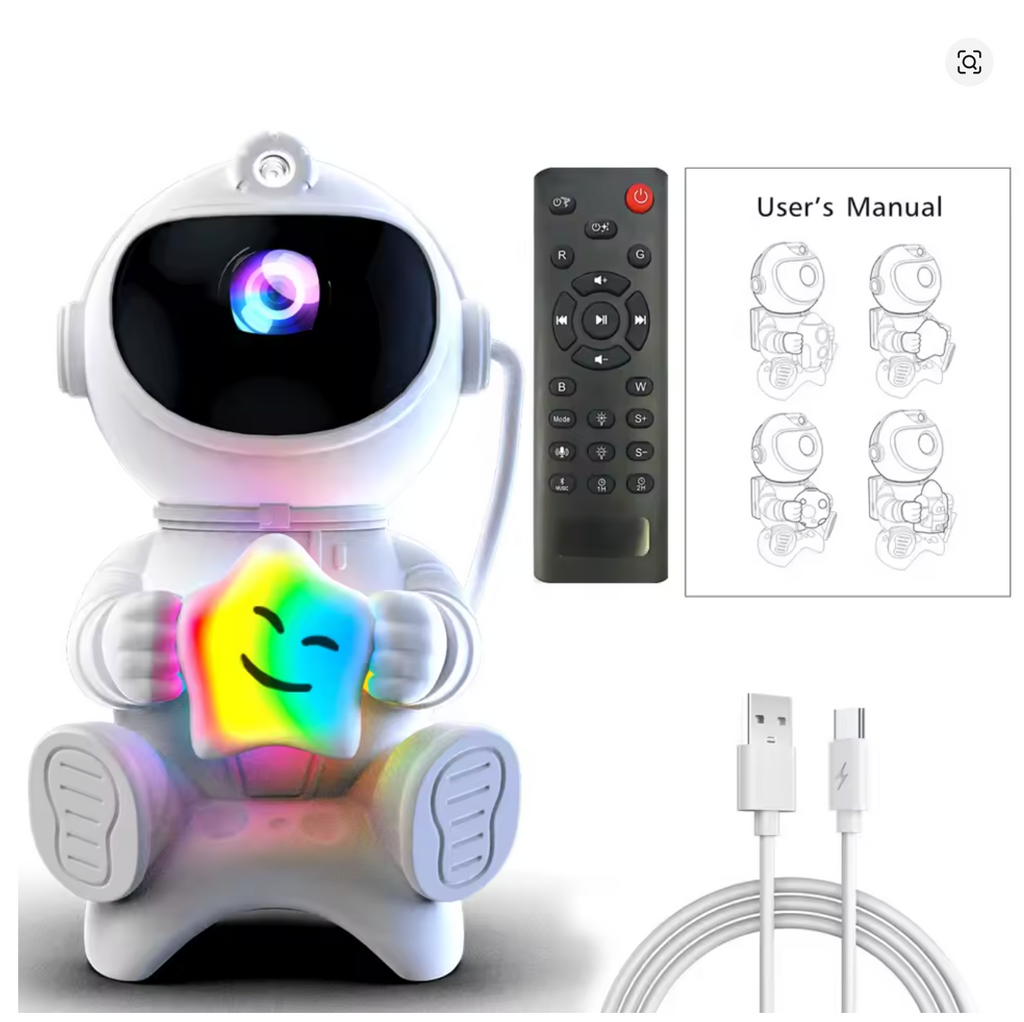 Astronaut LED Star Projector Night Light Galaxy Projectors Bluetooth Speaker